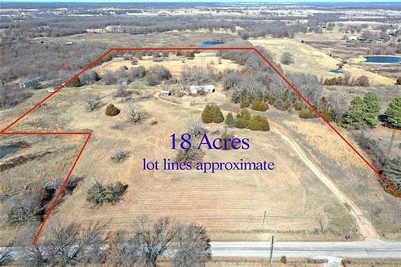 18 Acres of Land with Home for Sale in Chelsea, Oklahoma