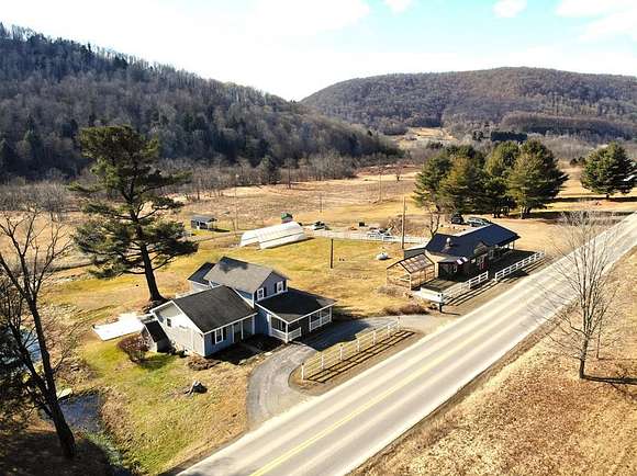 102 Acres of Agricultural Land with Home for Sale in Coudersport, Pennsylvania