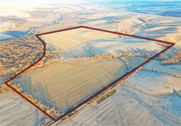 128 Acres of Agricultural Land for Sale in Montezuma, Iowa