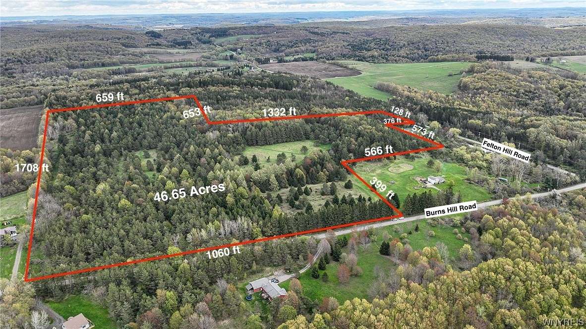 46.7 Acres of Improved Land for Sale in Ashford, New York