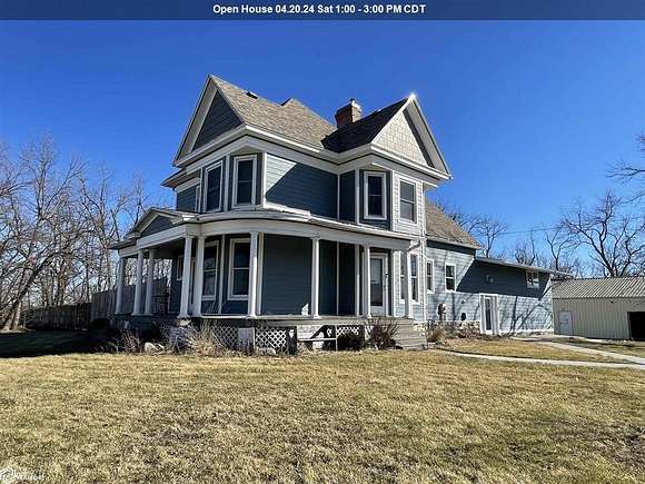4 Acres of Residential Land with Home for Sale in Centerville, Iowa