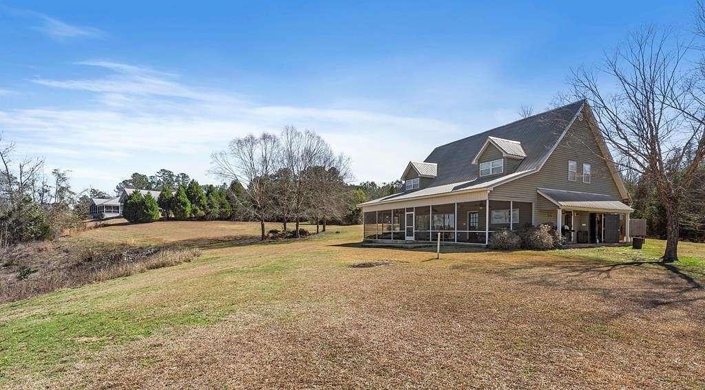 36 Acres of Land with Home for Sale in Abbeville, Alabama