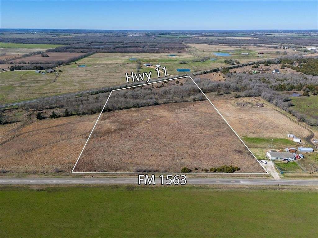 15.094 Acres of Land for Sale in Commerce, Texas