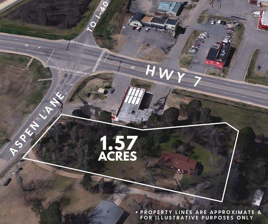 1.6 Acres of Commercial Land for Sale in Russellville, Arkansas