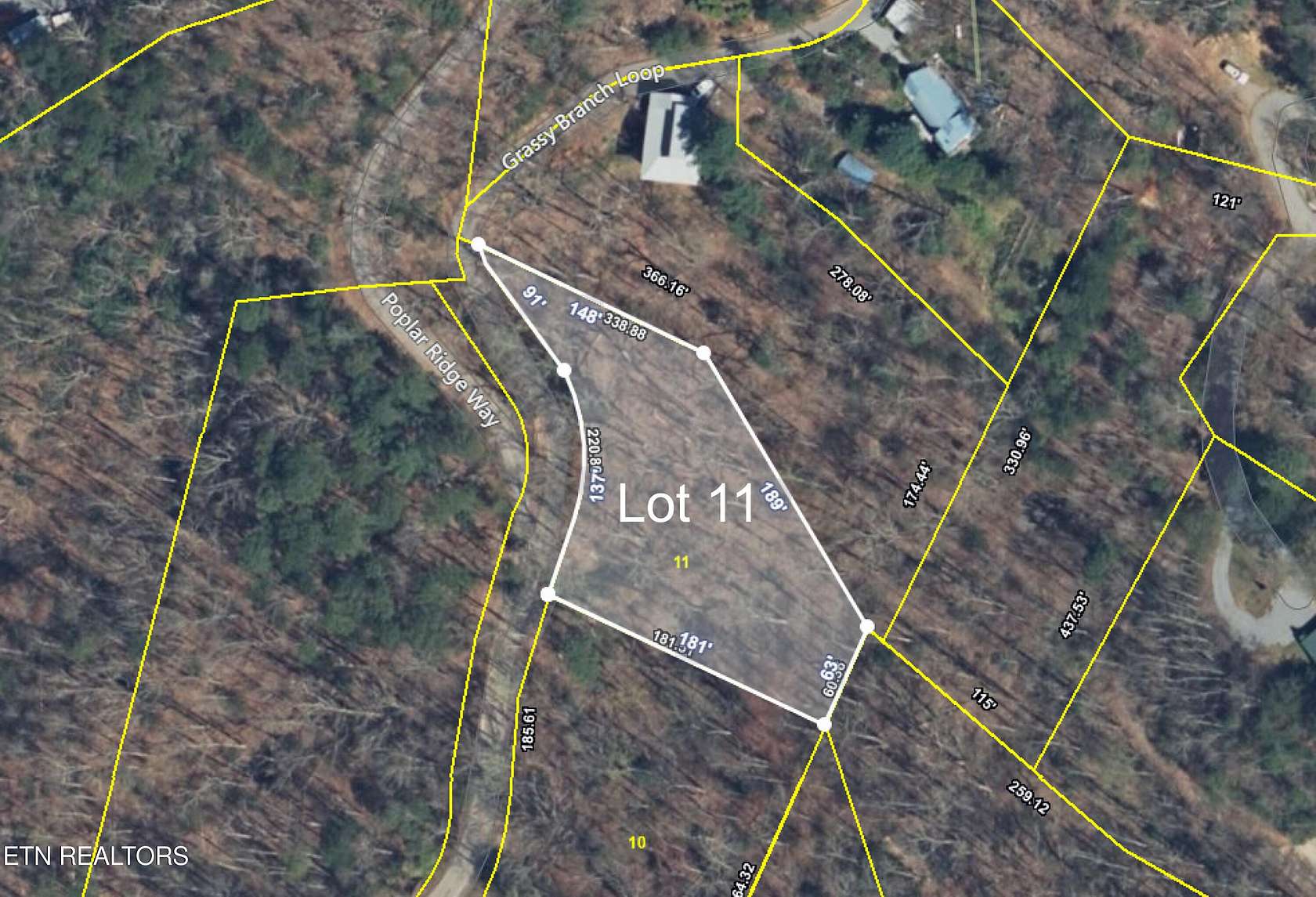 0.64 Acres of Residential Land for Sale in Sevierville, Tennessee