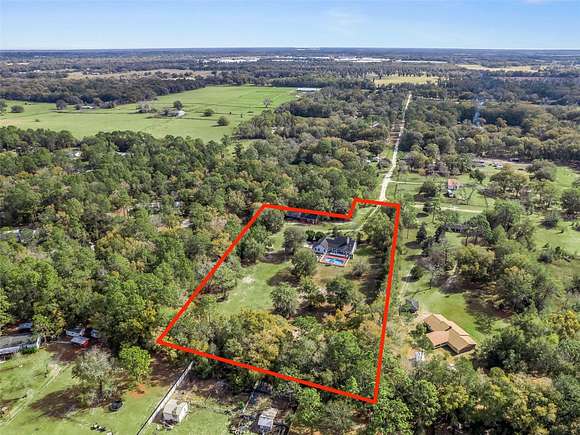 4 Acres of Land with Home for Sale in Ocala, Florida