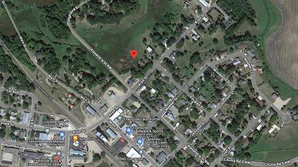 1.4 Acres of Residential Land for Sale in Evansville, Minnesota