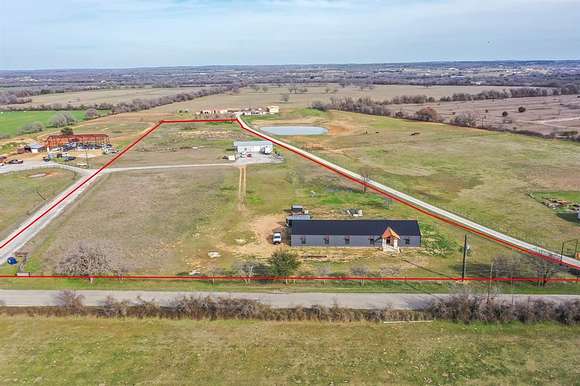 7.5 Acres of Land with Home for Sale in Weatherford, Texas