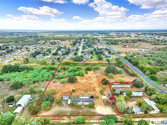 5.6 Acres of Residential Land with Home for Sale in Floresville, Texas