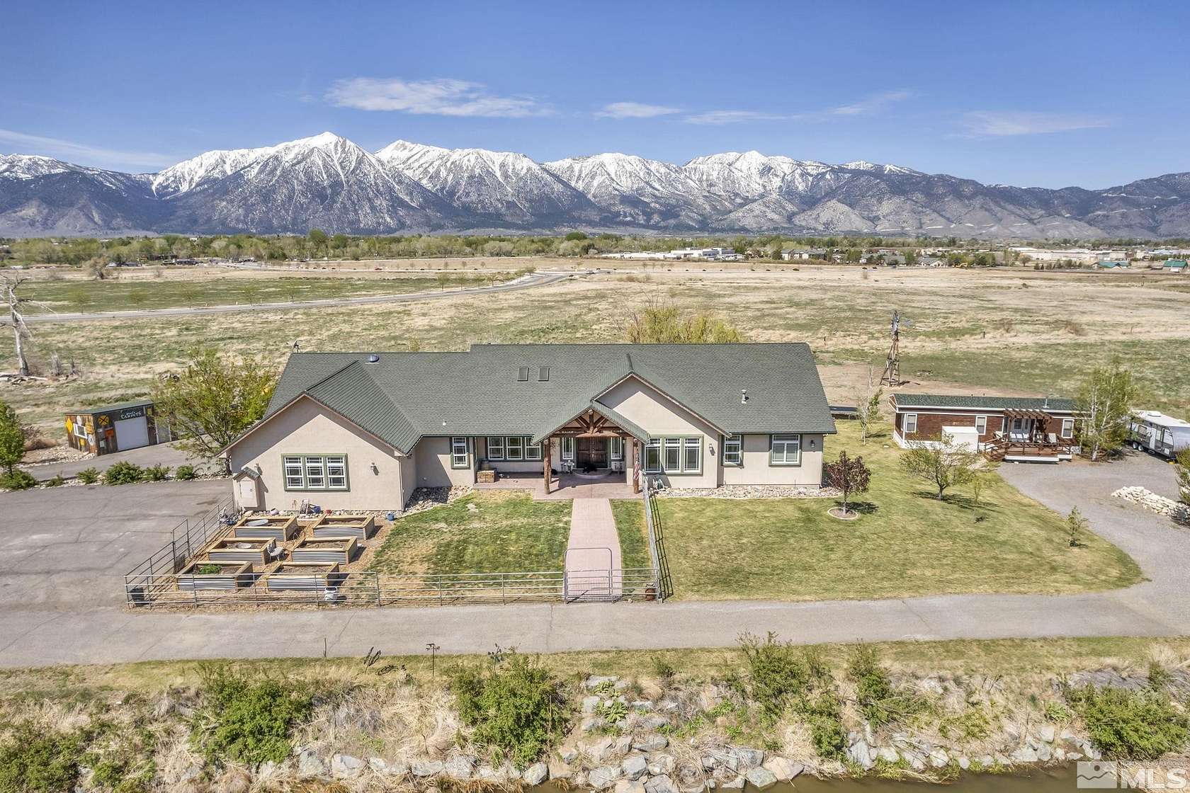27 Acres of Land with Home for Sale in Gardnerville, Nevada