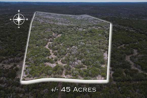 45 Acres of Recreational Land for Sale in Lampasas, Texas