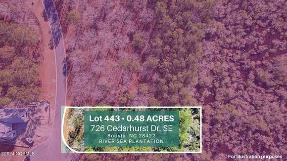 0.48 Acres of Residential Land for Sale in Bolivia, North Carolina