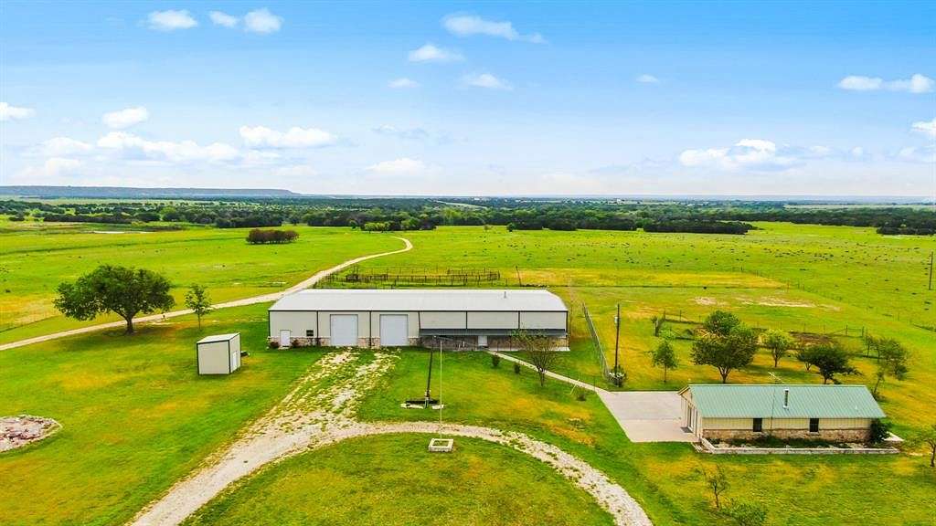 18.6 Acres of Land with Home for Sale in Hico, Texas
