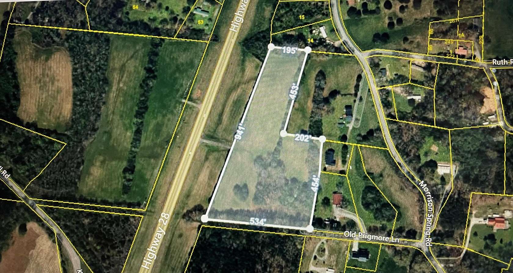 7 Acres of Land for Sale in Whitwell, Tennessee