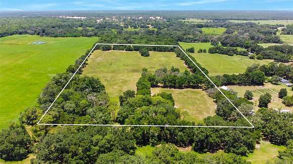 10.1 Acres of Land with Home for Sale in Brooksville, Florida