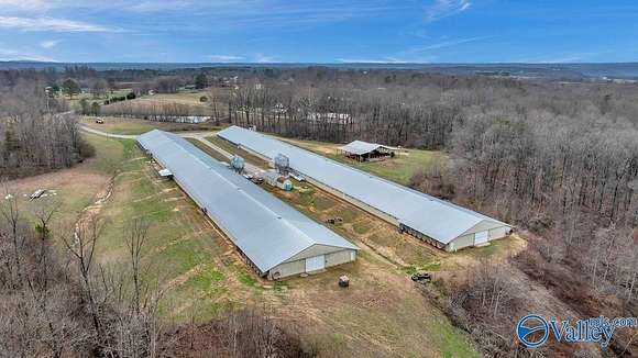 43 Acres of Agricultural Land with Home for Sale in Bryant, Alabama