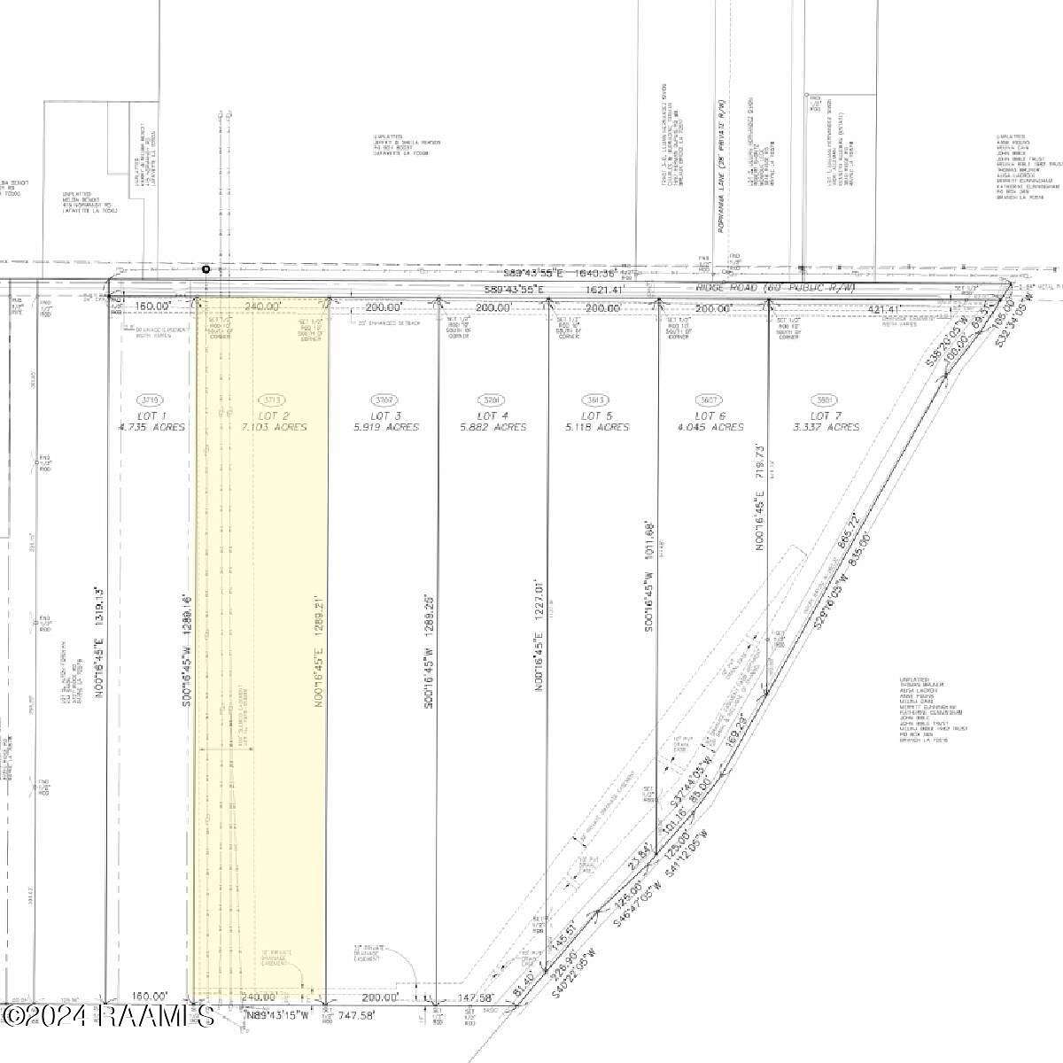 7.1 Acres of Residential Land for Sale in Rayne, Louisiana