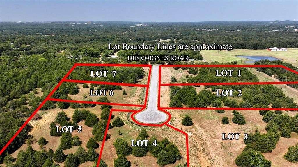 5.004 Acres of Residential Land for Sale in Denison, Texas