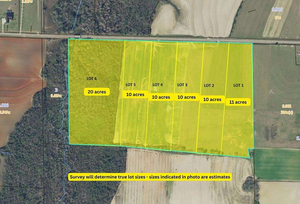 11 Acres of Land for Sale in Ashford, Alabama