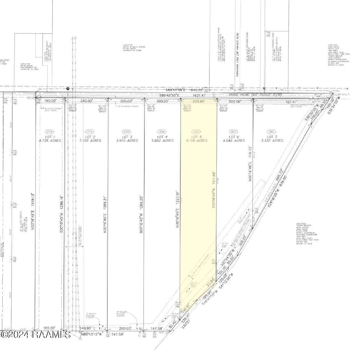 5.12 Acres of Residential Land for Sale in Rayne, Louisiana