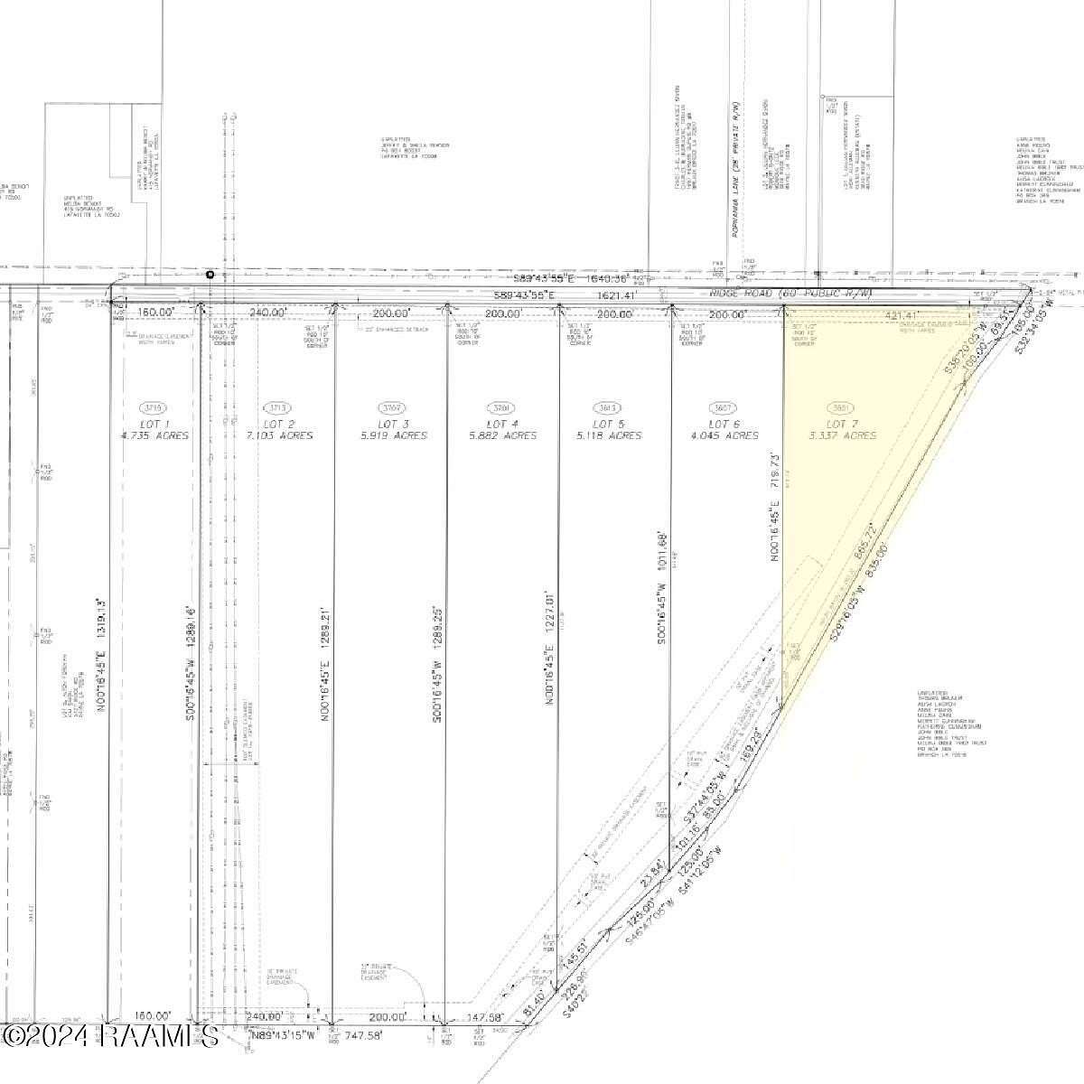 3.34 Acres of Residential Land for Sale in Rayne, Louisiana