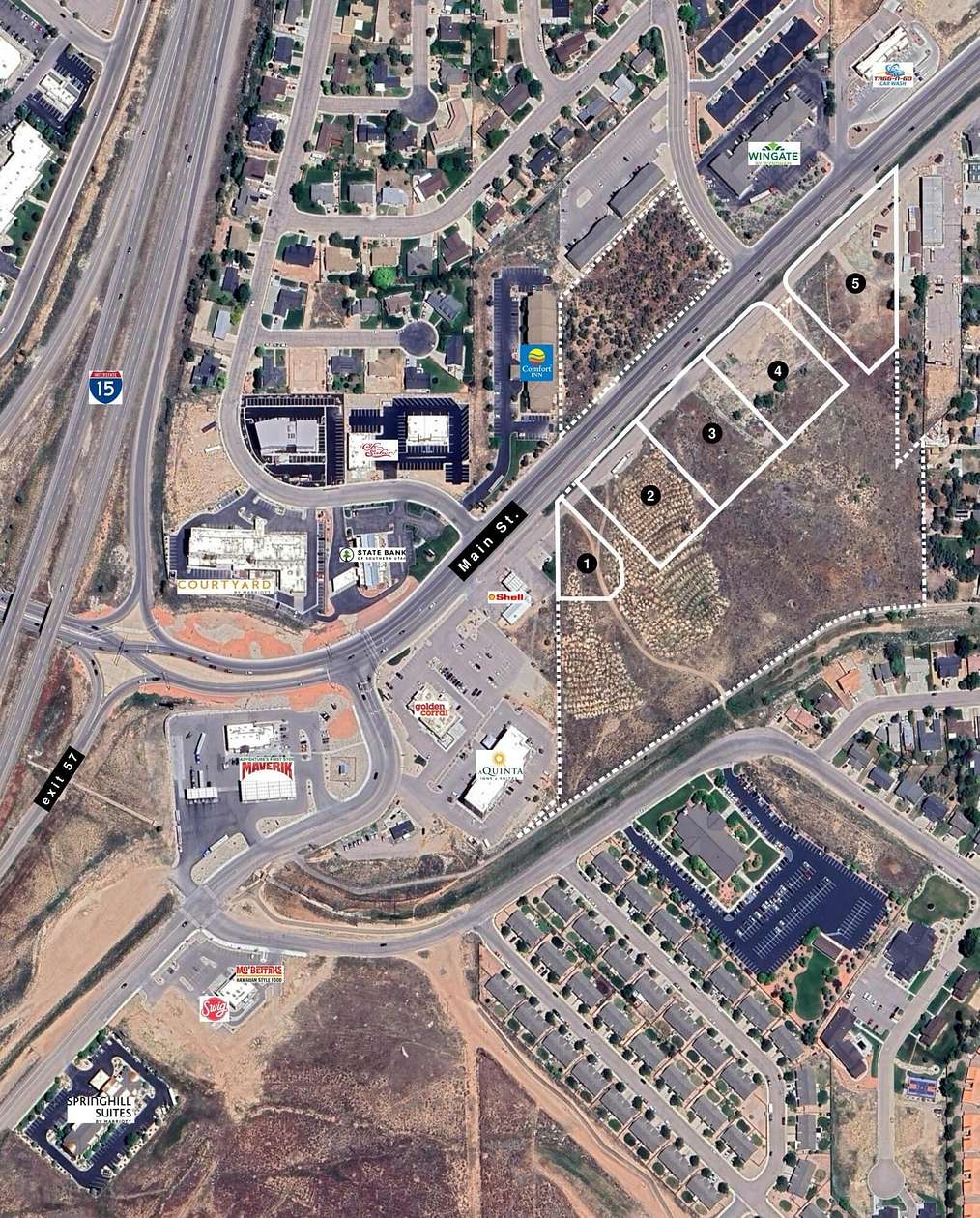 1.6 Acres of Mixed-Use Land for Sale in Cedar City, Utah