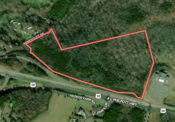 44.4 Acres of Land for Sale in Martinsville, Virginia