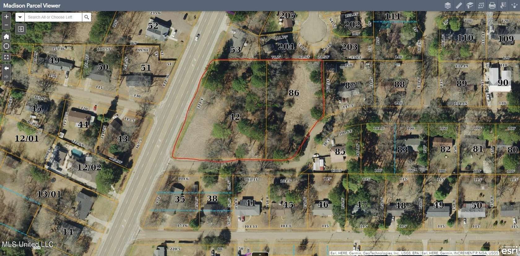 2.5 Acres of Land for Sale in Madison, Mississippi