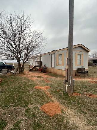 7.6 Acres of Land with Home for Sale in Sayre, Oklahoma