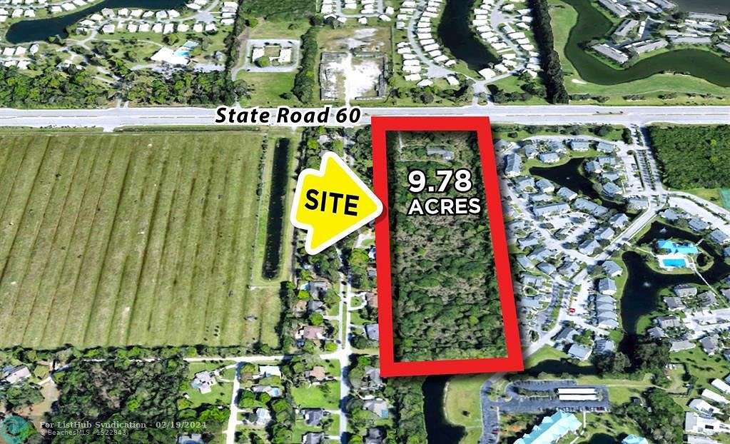 9.8 Acres of Mixed-Use Land for Sale in Vero Beach, Florida