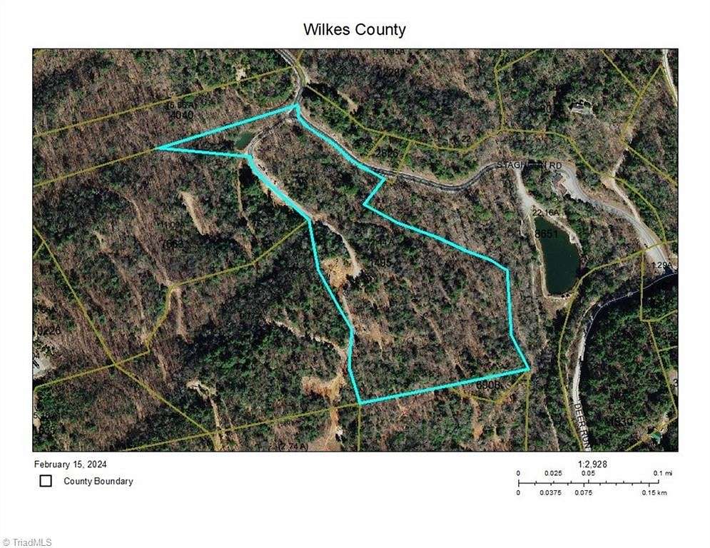 2.9 Acres of Residential Land for Sale in Purlear, North Carolina