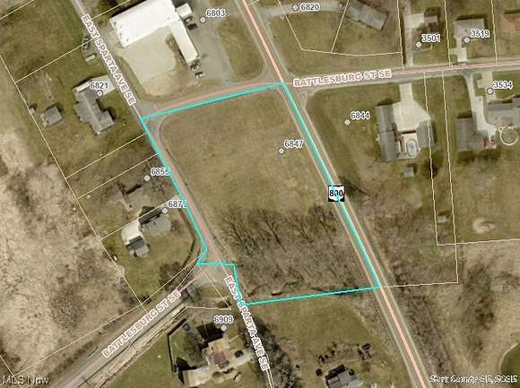 2.6 Acres of Residential Land for Sale in East Sparta, Ohio