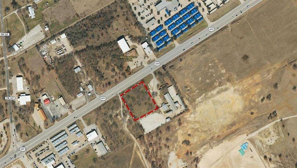 2 Acres of Mixed-Use Land for Sale in Granbury, Texas