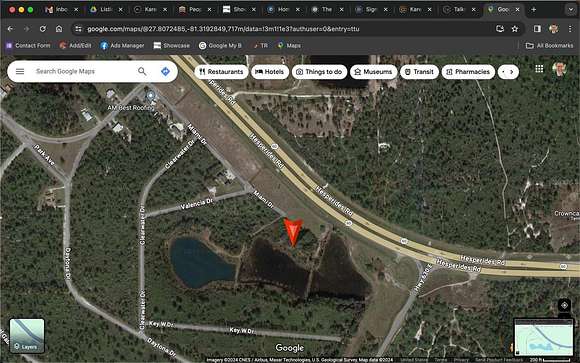 0.63 Acres of Residential Land for Sale in Indian Lake Estates, Florida