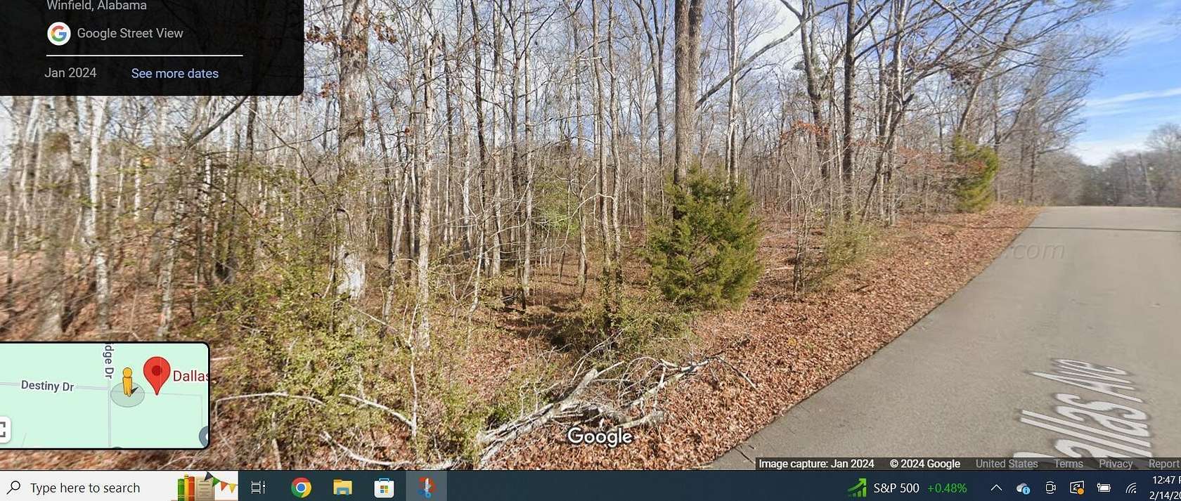 5.1 Acres of Land for Sale in Winfield, Alabama