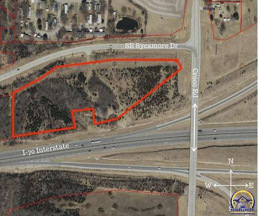 9.6 Acres of Commercial Land for Sale in Topeka, Kansas