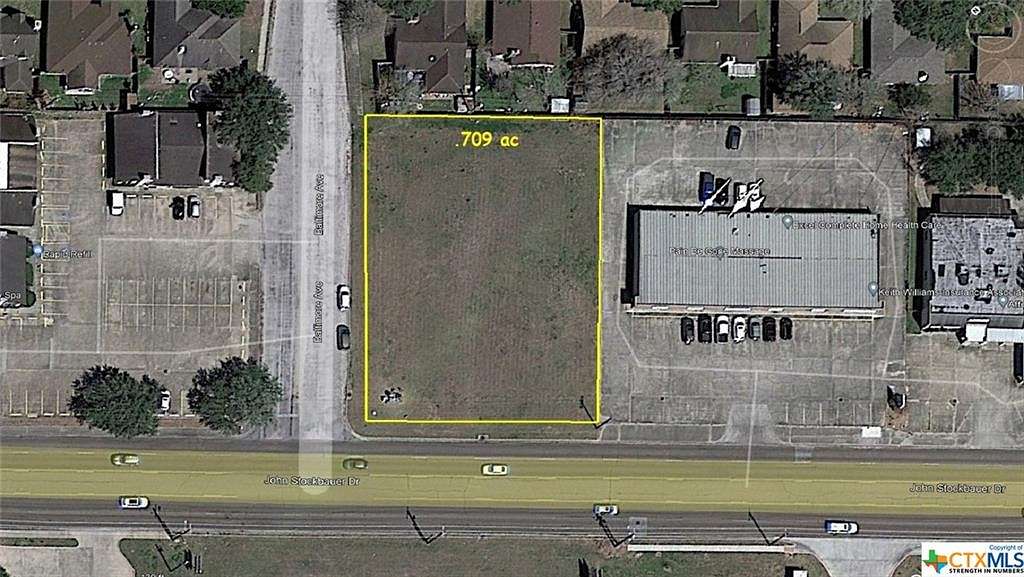 0.709 Acres of Commercial Land for Sale in Victoria, Texas