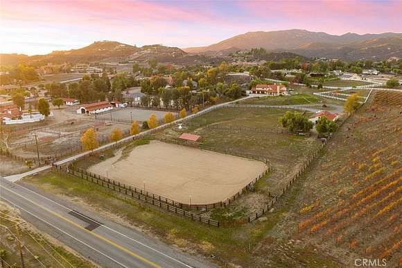 5.9 Acres of Land with Home for Sale in Murrieta, California