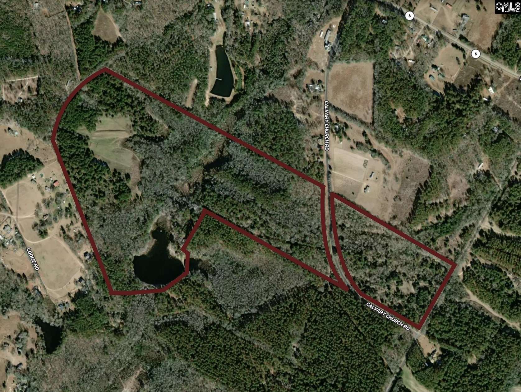 139 Acres of Recreational & Residential Land for Sale in Swansea, South Carolina