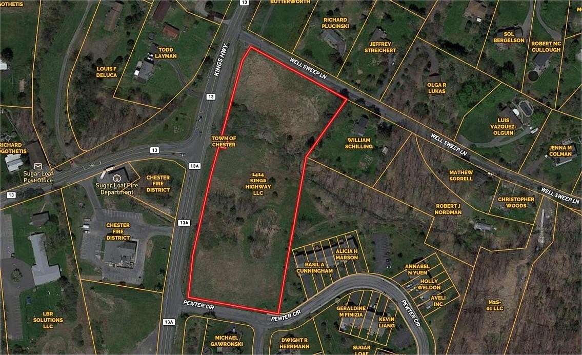 4.5 Acres of Residential Land for Sale in Chester Town, New York