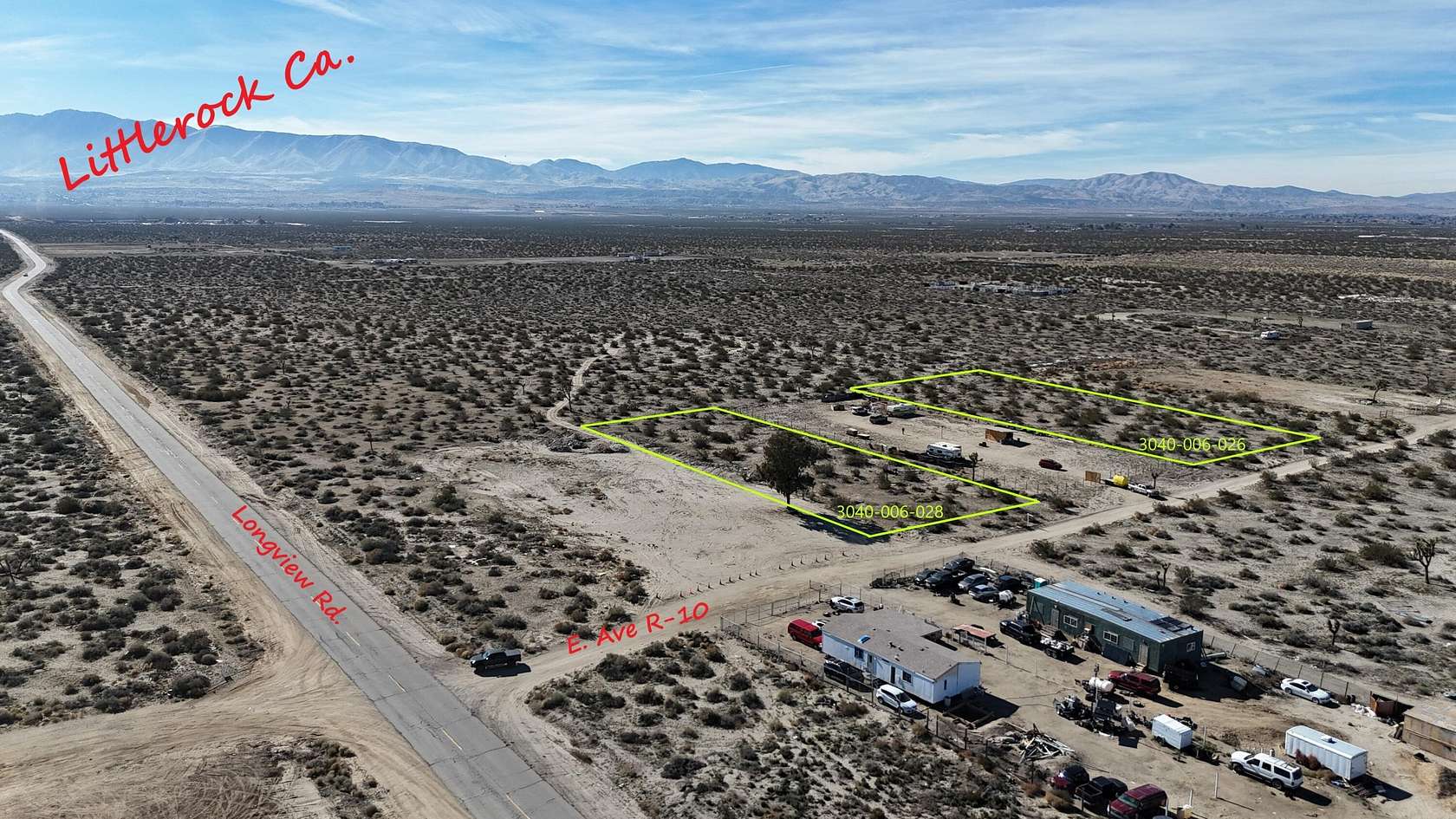 0.941 Acres of Residential Land for Sale in Littlerock, California