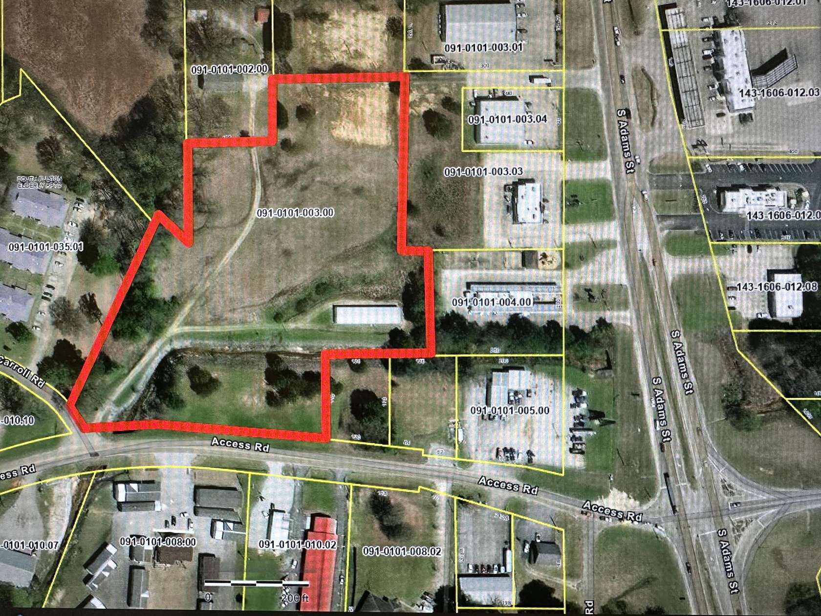 7 Acres of Mixed-Use Land for Sale in Fulton, Mississippi