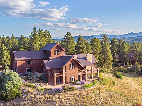 70.3 Acres of Land with Home for Sale in Pagosa Springs, Colorado