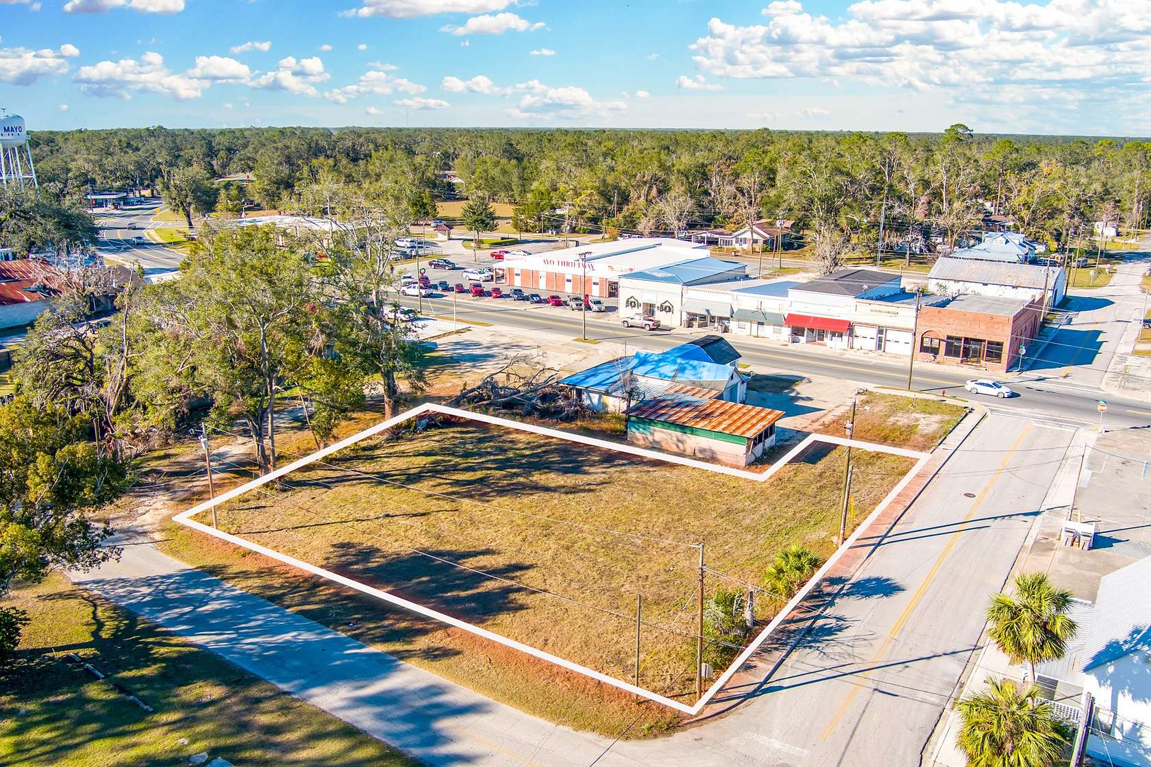 0.4 Acres of Commercial Land for Sale in Mayo, Florida