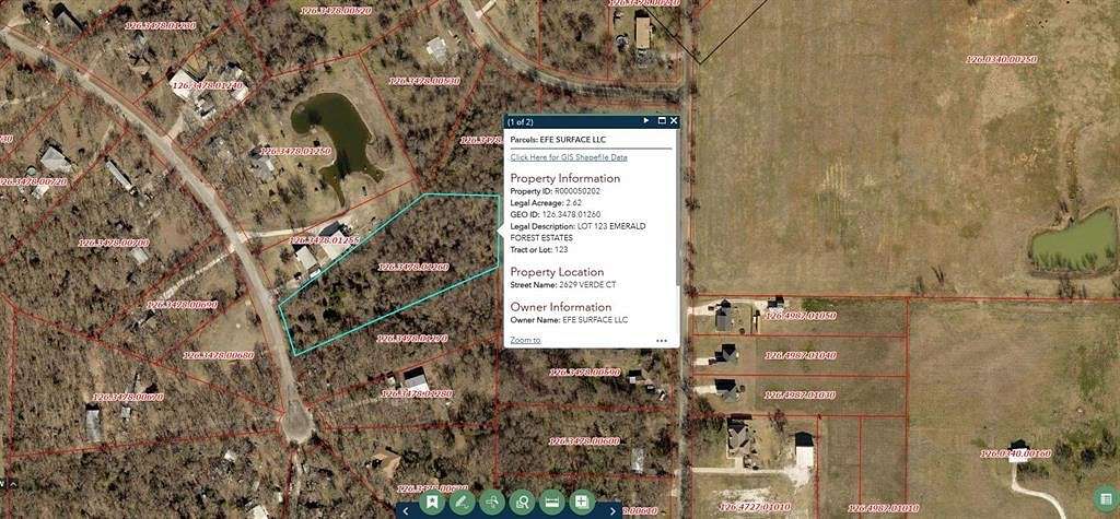 2.6 Acres of Residential Land for Sale in Burleson, Texas