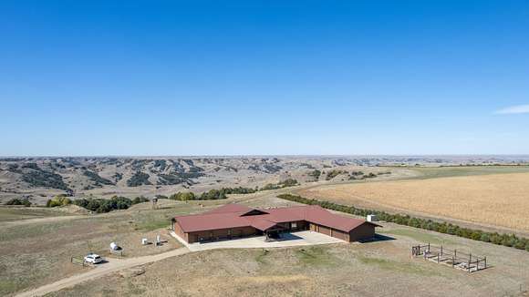 1,189 Acres of Land with Home for Sale in Milesville, South Dakota