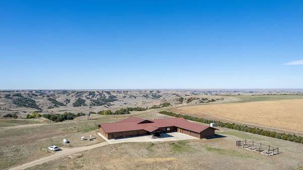 1,189 Acres of Land with Home for Sale in Milesville, South Dakota