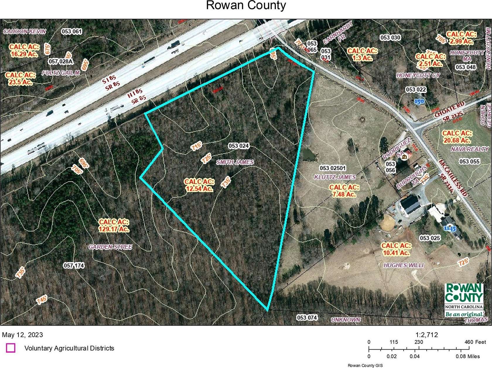 11 Acres of Commercial Land for Sale in Salisbury, North Carolina