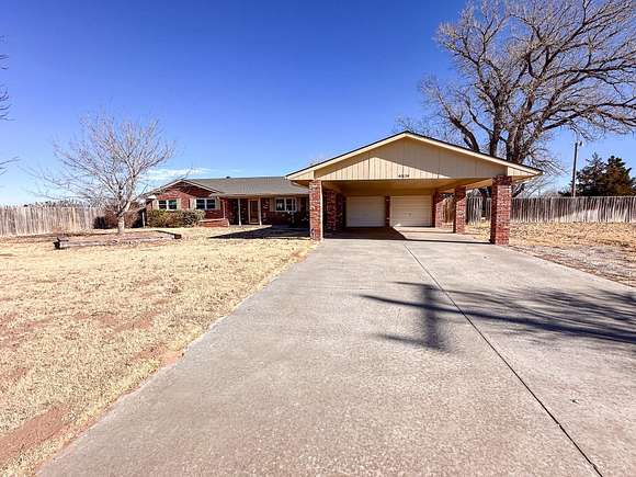 5 Acres of Residential Land with Home for Sale in Woodward, Oklahoma
