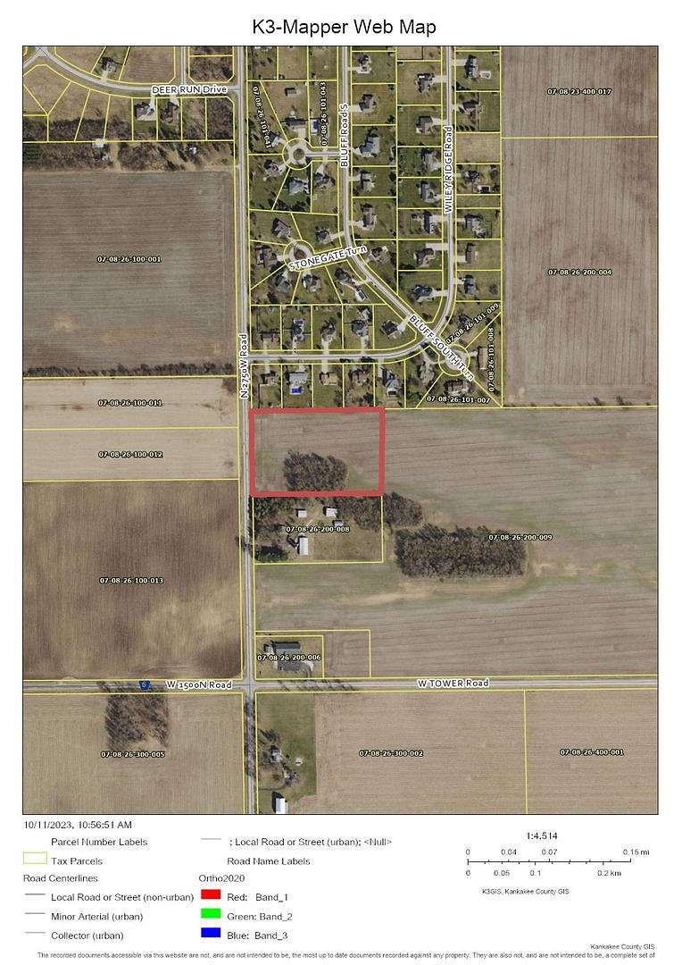 6.2 Acres of Land for Sale in Kankakee, Illinois